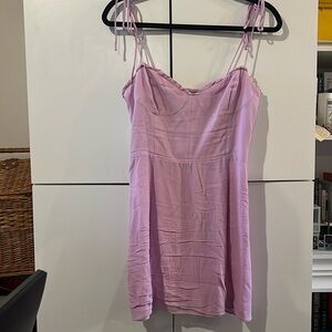 Wilfred pink minidress